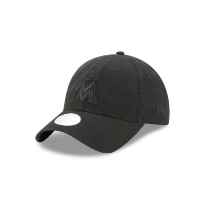 Miami Marlins Gorra | New Era MLB Core Classic 9twenty Adjustable Cap Mexico - Negros